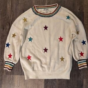 Cezele Star Knit Sweater